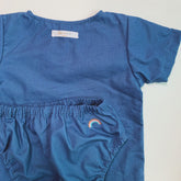 Gav + Icia Caleb Co-ords - Denim Blue | The Nest Attachment Parenting Hub